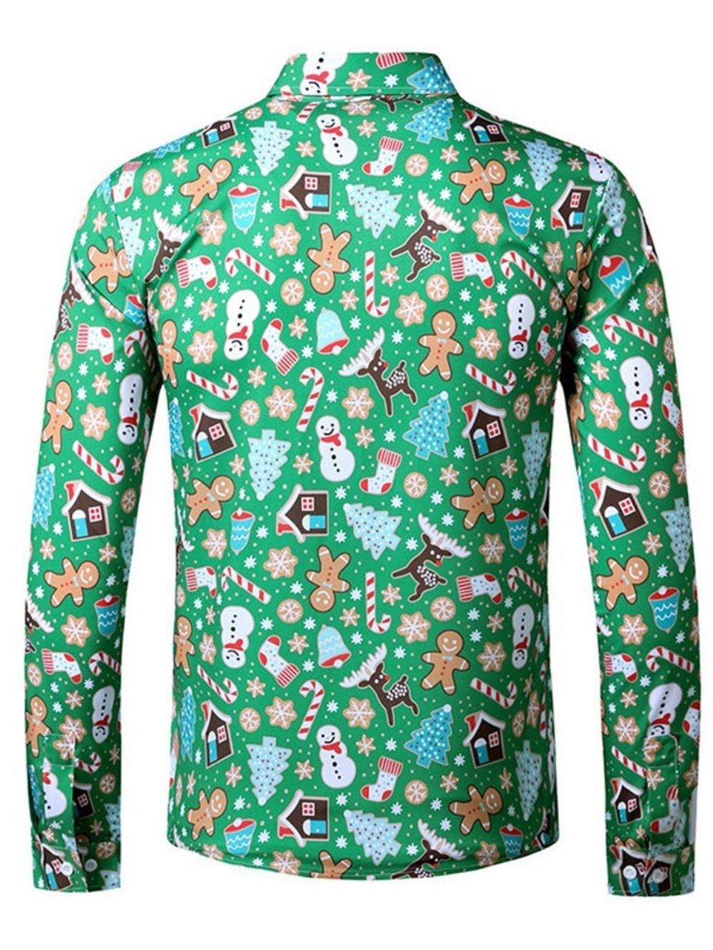 Camisa Estampada Floral Com Lapela De Primavera